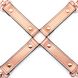 Хрестовина Liebe Seele Rose Gold Memory Hog Tie SO9498 фото 3