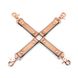 Cross Liebe Seele Rose Gold Memory Hog Tie Rose Gold One Size