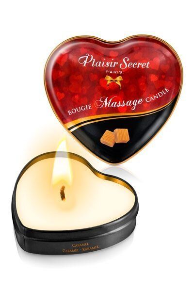 Масажна свічка ароматична сердечко Plaisirs Secrets (35 мл) SO1871 фото