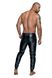 Men's treggings Noir Handmade H063 Powerwetlook treggings, Black, S, S