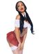 Ролевой костюм школьницы Leg Avenue Roleplay Naughty School Girl One Size Красно-белый SO7901 фото 3