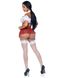 Ролевой костюм школьницы Leg Avenue Roleplay Naughty School Girl One Size Красно-белый SO7901 фото 8