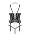 Корсет Obsessive Alessya corset Черный M/L 95862 фото 4