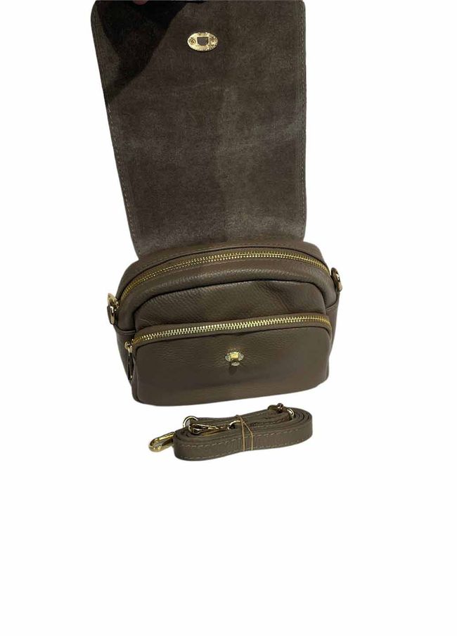 Кожаный клатч Italian Bags 11946 11946_taupe фото