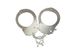 Наручники металеві Adrien Lastic Handcuffs Metallic (поліцейські) AD30400 фото 1