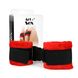 Наручники Art of Sex Handcuffs Soft Touch плюш Красные One Size SO8497 фото 4