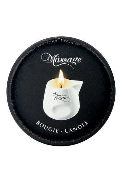 Массажная свеча Plaisirs Secrets (80 мл) подарочная упаковка, керамический сосуд SO1855 фото