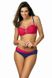 Balconette two-piece swimsuit Marko Mercedes 385-3 Red XL