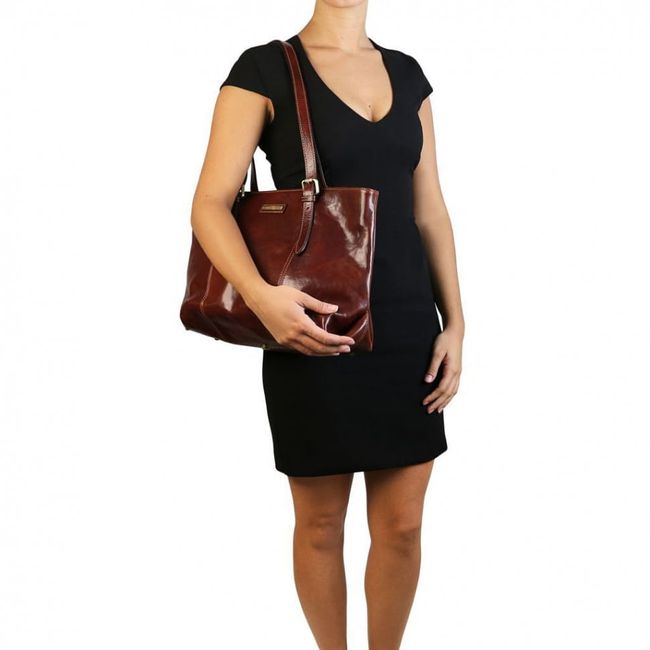 Женская сумка шоппер Annalisa кожаная от Tuscany Leather TL141710 1710_1_1 фото