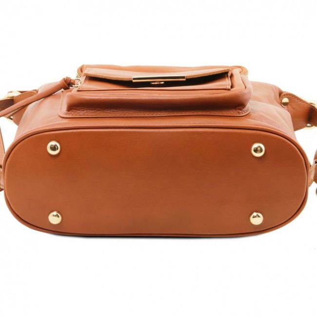 Жіноча шкіряна сумка-рюкзак 2 в 1 Tuscany TL141535 1535_1_2 фото