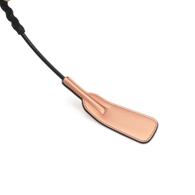 Liebe Seele Rose Gold Memory Riding Crop Pink-Gold One Size