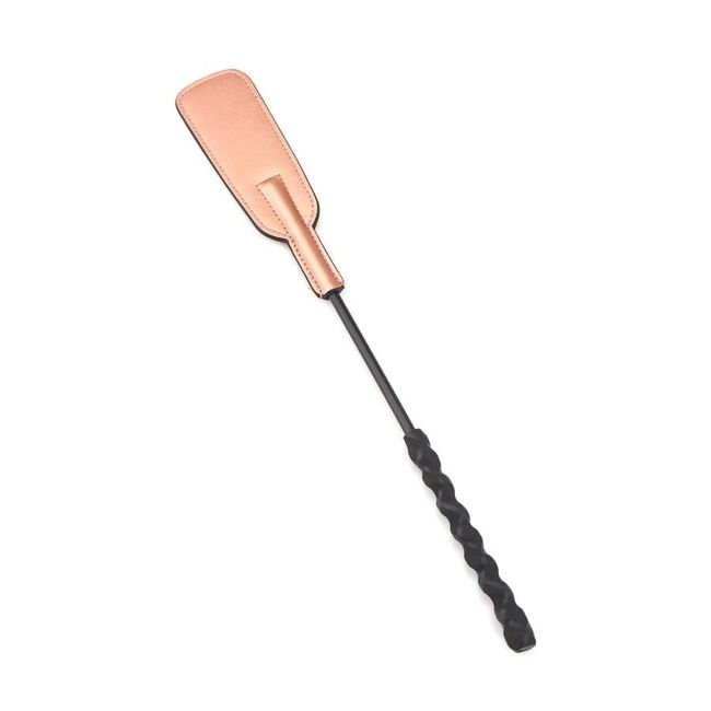 Liebe Seele Rose Gold Memory Riding Crop Pink-Gold One Size