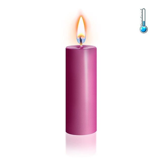 Свеча восковая Art of Sex низкотемпературная S 10 см Розовая