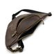 Кожаная сумка на пояс из натуральной кожи TARWA 3035, Коричневый