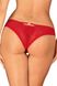 Lace Panties Brazilian Obsessive Chilisa, Red, M, L