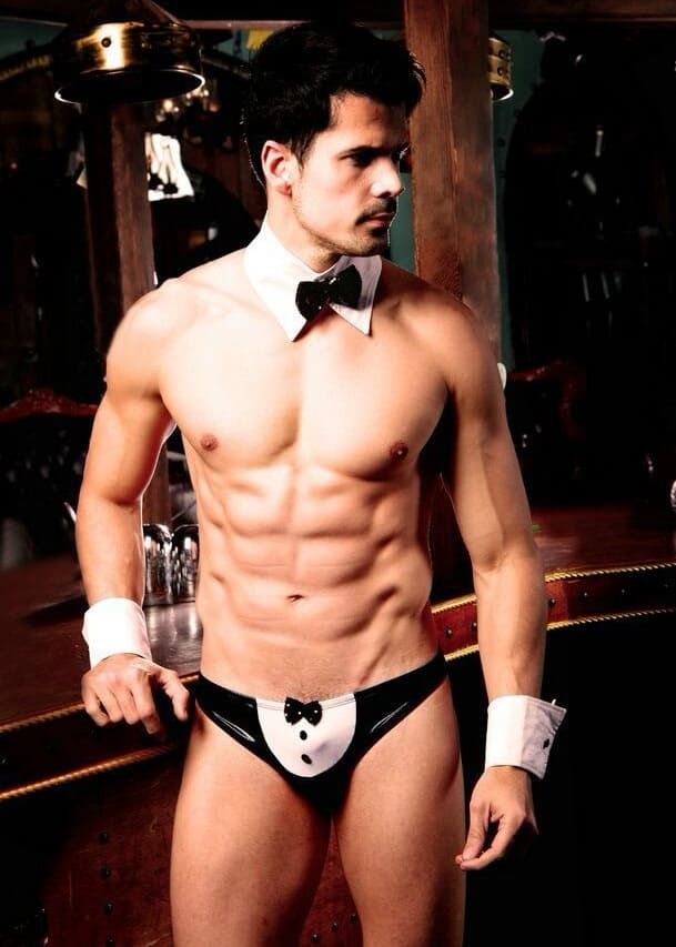 Чоловічий еротичний костюм офіціанта JSY Послужливий Майк SO2297 фото
