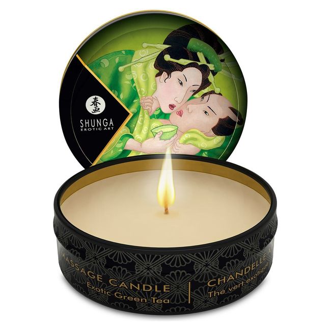Масажна свічка з афродизіаками Shunga Mini Massage Candle (30 мл) SO2521 фото