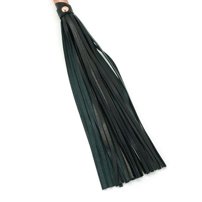 Флогер Liebe Seele Rose Gold Memory Flogger Чорно-рожевий One Size SO9501 фото