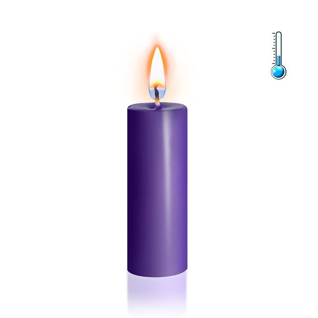 Свеча восковая Art of Sex низкотемпературная S 10 см Фиолетовая
