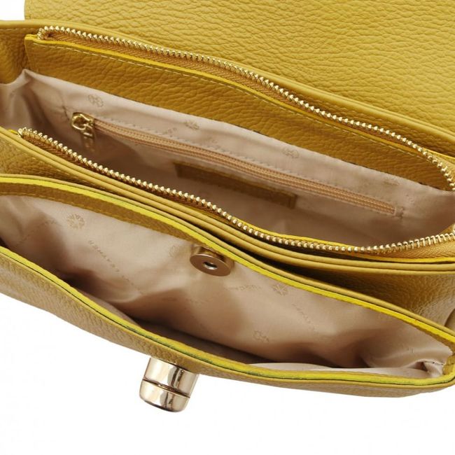 Женская кожаная сумка Tuscany TL142288 Черная 2288_1_2 фото