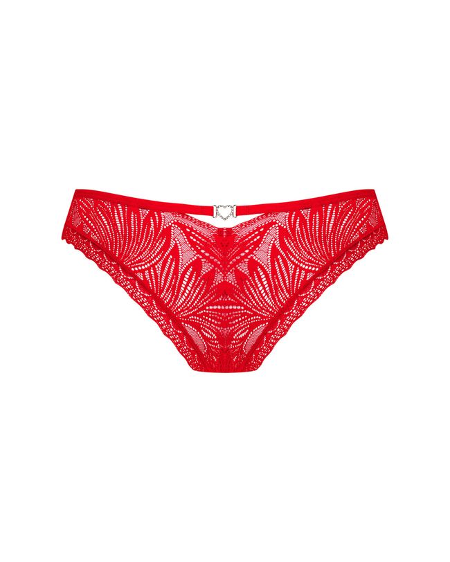 Lace Panties Brazilian Obsessive Chilisa, Red, M, L