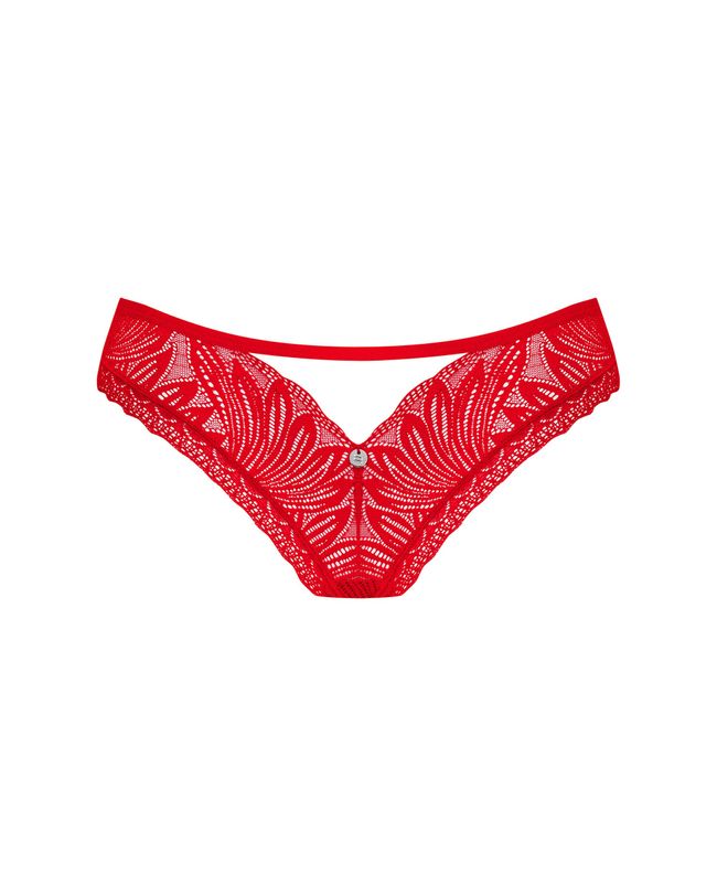 Lace Panties Brazilian Obsessive Chilisa, Red, M, L