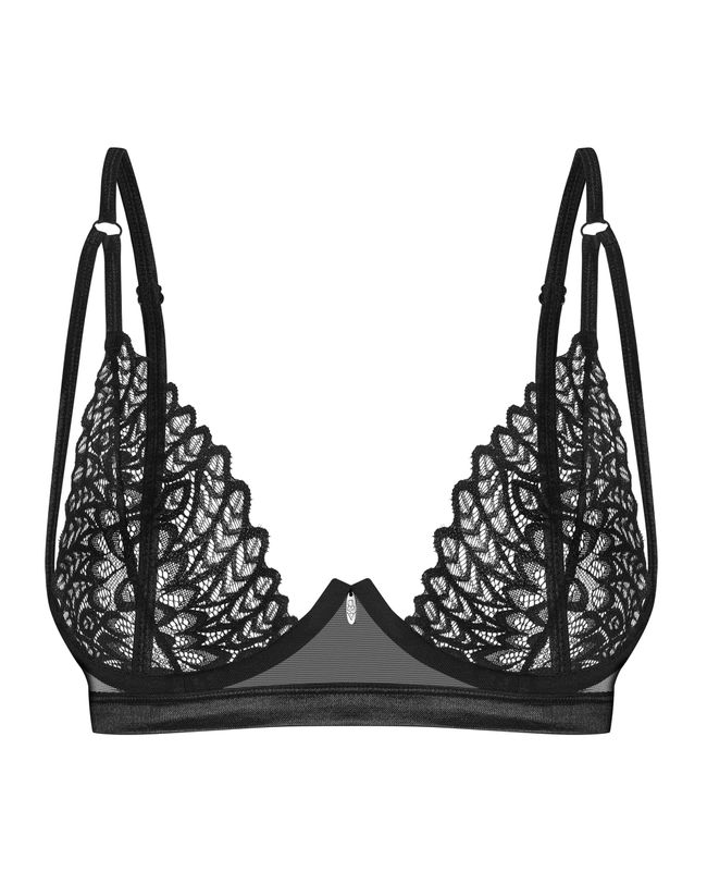 Soft cup bra Obsessive Donarella Black XS/S