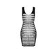 Бодістокінг-сукня з відкритими грудьми Passion BS092 SO6394 фото 5