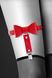 Сексуальная подвязка-гартер с бантиком из экокожи на ногу Bijoux Pour Toi - WITH BOW SO2221 фото 2