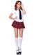 Еротичний костюм школярки Leg Avenue Private School Sweetie (сорочка, спідниця, краватка, окуляри) SO9121 фото 2