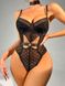 Revealing bodysuit with choker HOT 23/60, Black, L