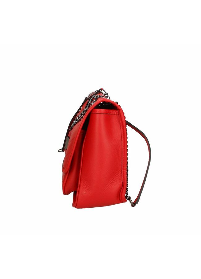 Сумка шкіряна крос-боді Italian Bags 10696 10696_red фото