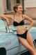 Two-piece swimsuit Obrana by Anabel Arto 404-008/404-232 Black 75D/M