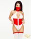 Эротический костюм медсестры D&A Развратная Аэлита Бело-красный M SO3521 фото 1