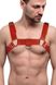 Feral Feelings Bulldog Harness Mens Chest Harness, Red, ONE SIZE, ONE SIZE