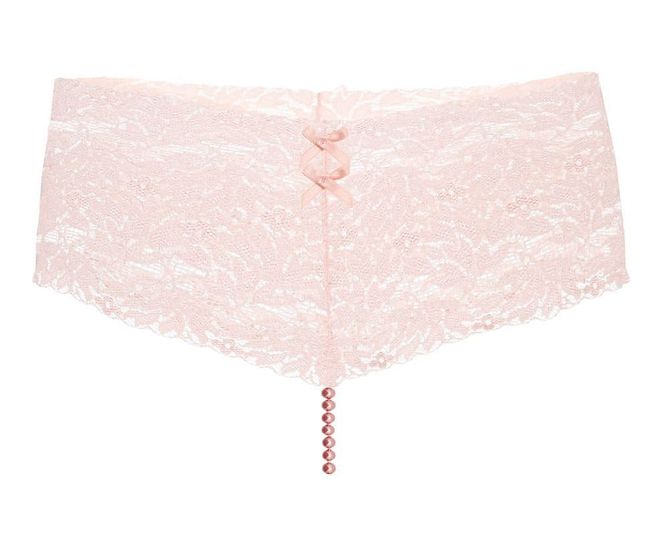 Lace Panties with Pearls Bracli Hipnosis, Розовый, L