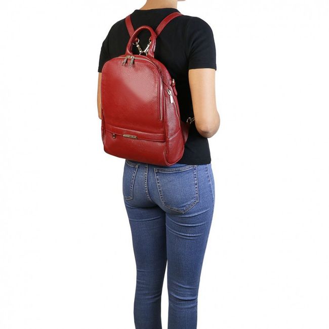 Жіночий рюкзак шкіряний м'який Tuscany TL141376 1376_1_120 фото