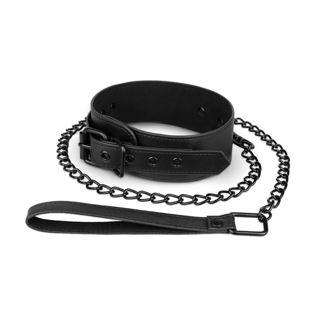 Collar with leash Bedroom Fantasies Collar&Leash Black One Size