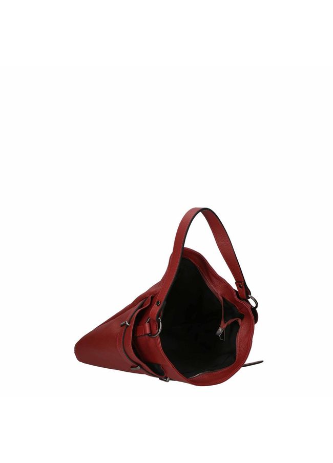 Шкіряна сумка на кожен день Italian Bags 4145 4145_red фото