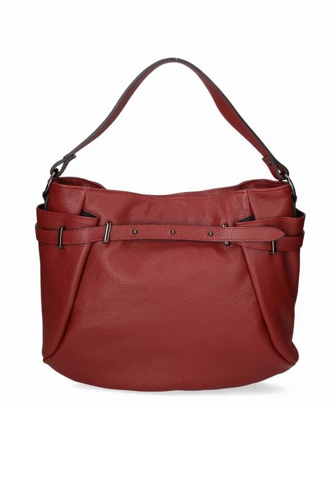 Шкіряна сумка на кожен день Italian Bags 4145 4145_red фото