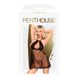 Peignoir and panties Penthouse Libido Boost Black S/M