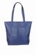 Большая кожаная сумка Italian Bags 13341 13341_blue фото 4