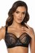 Soft cup bra Kinga Shimmer SC-1073, Black, 90F