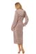 Женский халат с капюшоном L&L 2117 Secret Розовый-мокко S 93303 фото 2