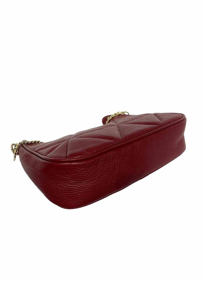 Клатч кожаный с цепочкой Italian Bags 11816 11816_red фото
