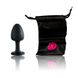 Dorcel Geisha Plug Diamond M Anal Plug with Ball Inside, Creates Vibrations, Max. Diameter 3.2cm, Black