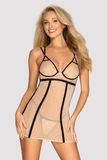 Shirt and thong Obsessive Nudelia chemise Nude S/M MR10338 photo