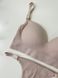 Lingerie set bra and panties Beisdanna 1306 Pink One Size