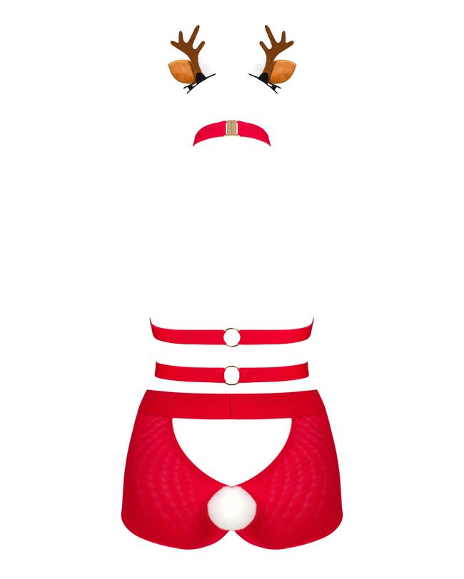 Рождественский костюм Obsessive Ms Reindy Красный XS/S 96222 фото