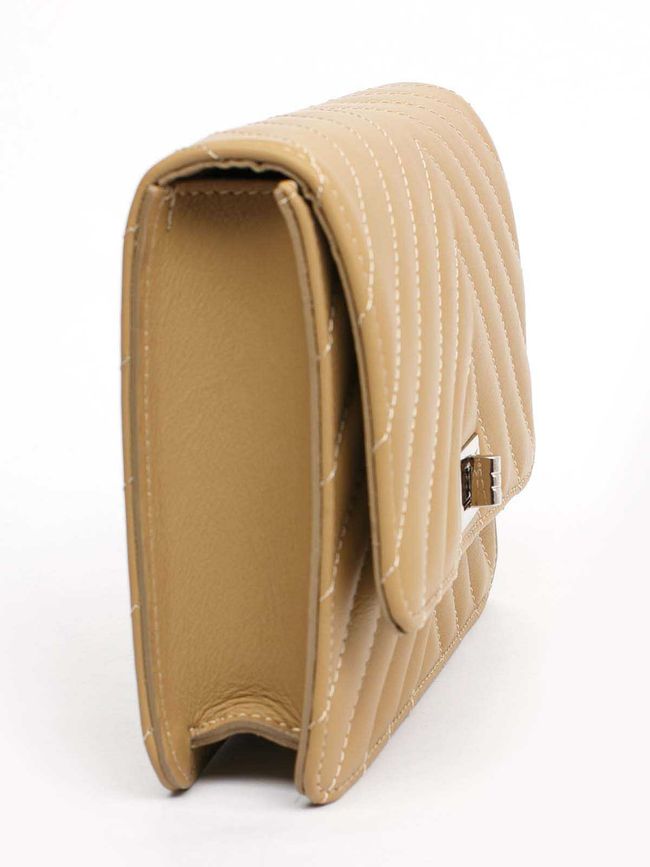 Шкіряна сумка крос-боді Italian Bags 11651 11651_taupe фото